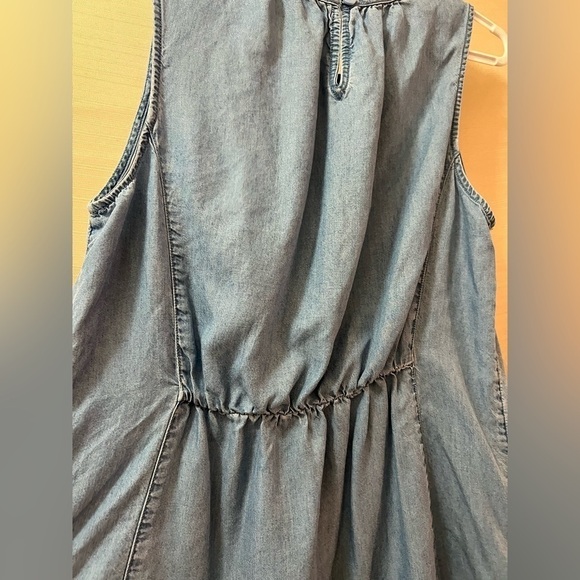 🔴Beachlunchlounge midi denim look dress size medium summer spring - Picture 9 of 9